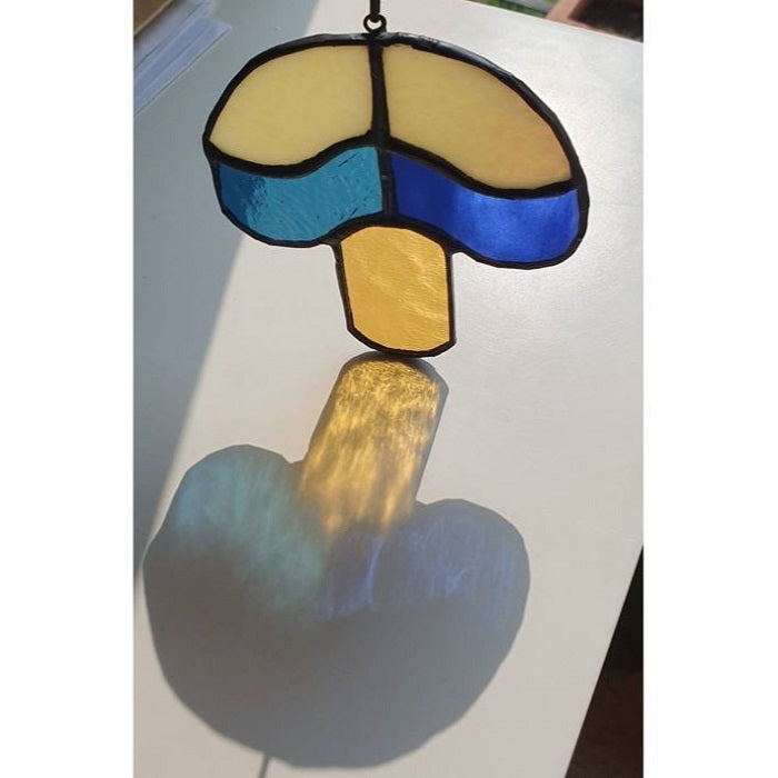 Magical Mushroom Sun Catcher